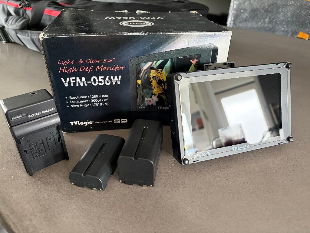 TVlogic VFM-056WP 5.6inch viewfinder, Audio, Tv en Foto, Fotografie | Professionele apparatuur, Ophalen, Zo goed als nieuw