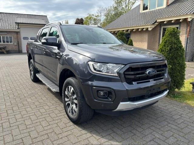 Ford Ranger 2.0 Wildtrak 4X4 DOKA NAVI CAMERA, Auto diversen, Ongevalwagen, Ford, Automaat, Diesel, SUV of Terreinwagen, Zilver of Grijs
