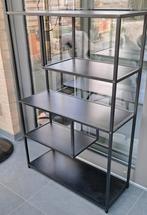 Metalen rekje met houten plankjes met houtnerf, Ophalen, Gebruikt