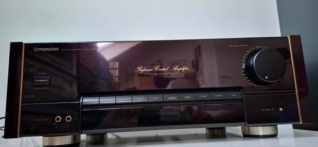 Préampli Pioneer C-73 * Peinture pour piano urushi *, Enlèvement ou Envoi, 60 à 120 watts, Stéréo, Pioneer