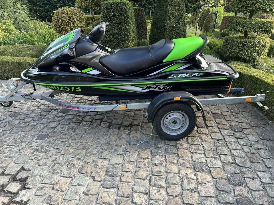 Kawasaki STX-15F 160pk (2019) – 94u – Met Trailer – Topstaat, Ophalen, Zo goed als nieuw, Benzine, 120 tot 200 pk