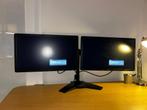 Double écran Dell + pied Planar (VGA et DVID, Informatique & Logiciels, Moniteurs, 60 Hz ou moins, Enlèvement, Rotatif, DVI