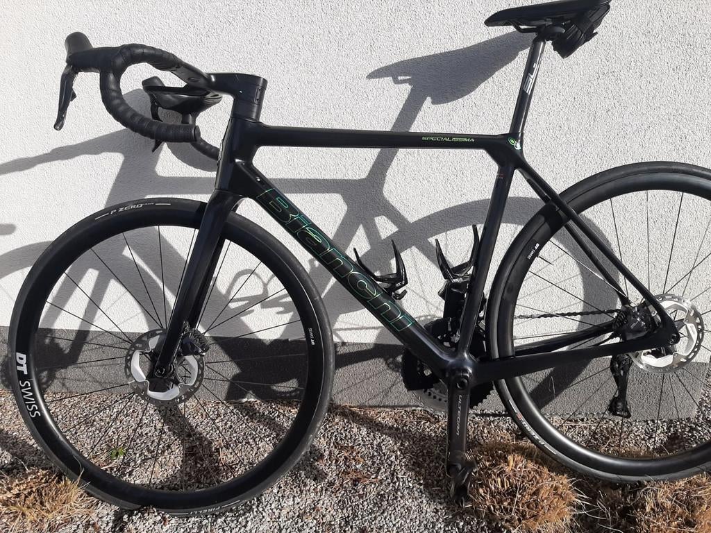 Racefiets bianchi specialissima, Ophalen