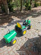Elektrische John Deere tractor kinderen, Kinderen en Baby's, Ophalen, Zo goed als nieuw, Overige merken, Met kar of aanhanger