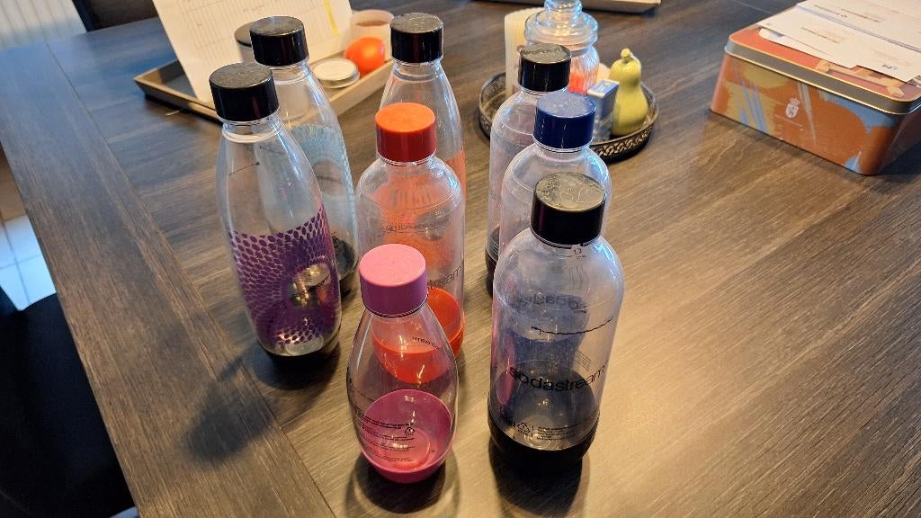 Sodastream flessen, Ophalen, Gebruikt