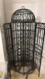 Gietijzeren wijnrek, Enlèvement, Utilisé, Métal, 75 cm ou plus