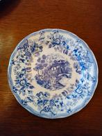 Delfs blauw bord, Ophalen