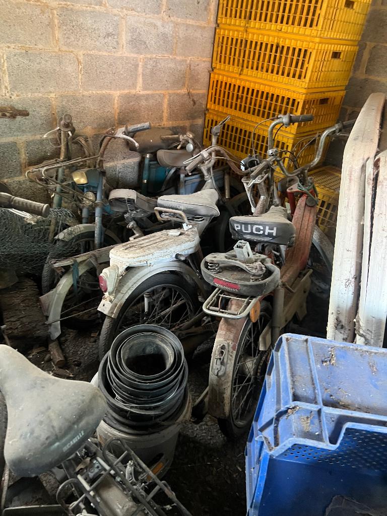 Bromfietsen, Ophalen, Puch