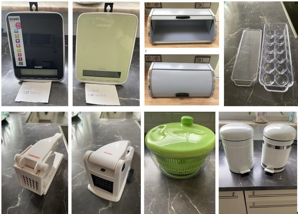 Keukenbenodigdheden pakket, Huis en Inrichting, Keuken | Keukenbenodigdheden, Zo goed als nieuw, Overige typen, Brabantia, Kunststof