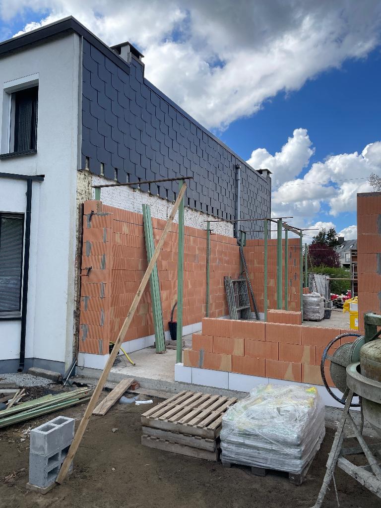 gevelbekleding, Doe-het-zelf en Bouw, Ophalen, Gebruikt, Overige materialen, 20 tot 50 mm