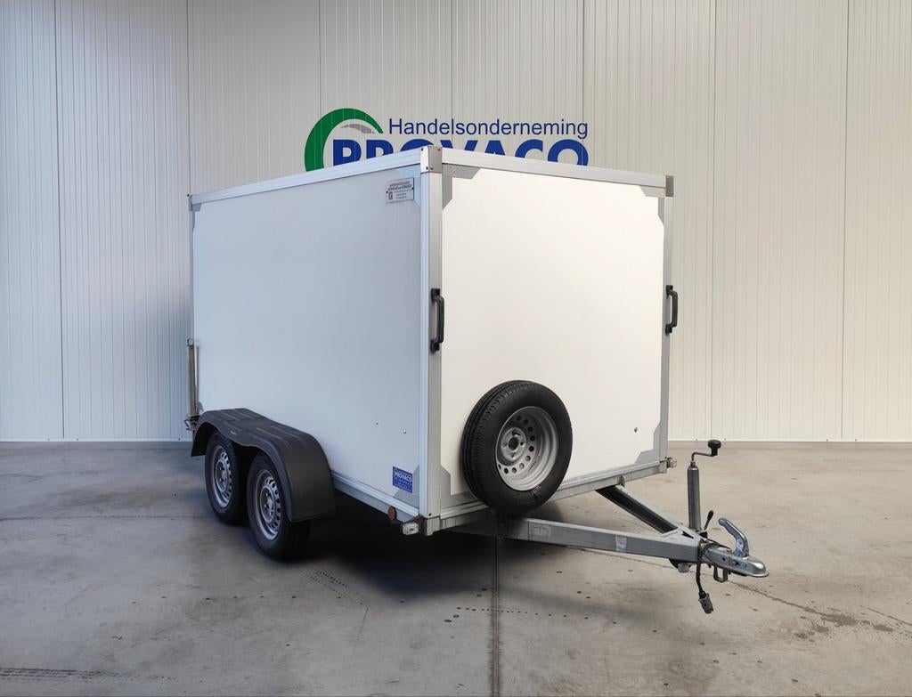 Gesloten aanhangwagen 750kg 150x300cm, Enlèvement