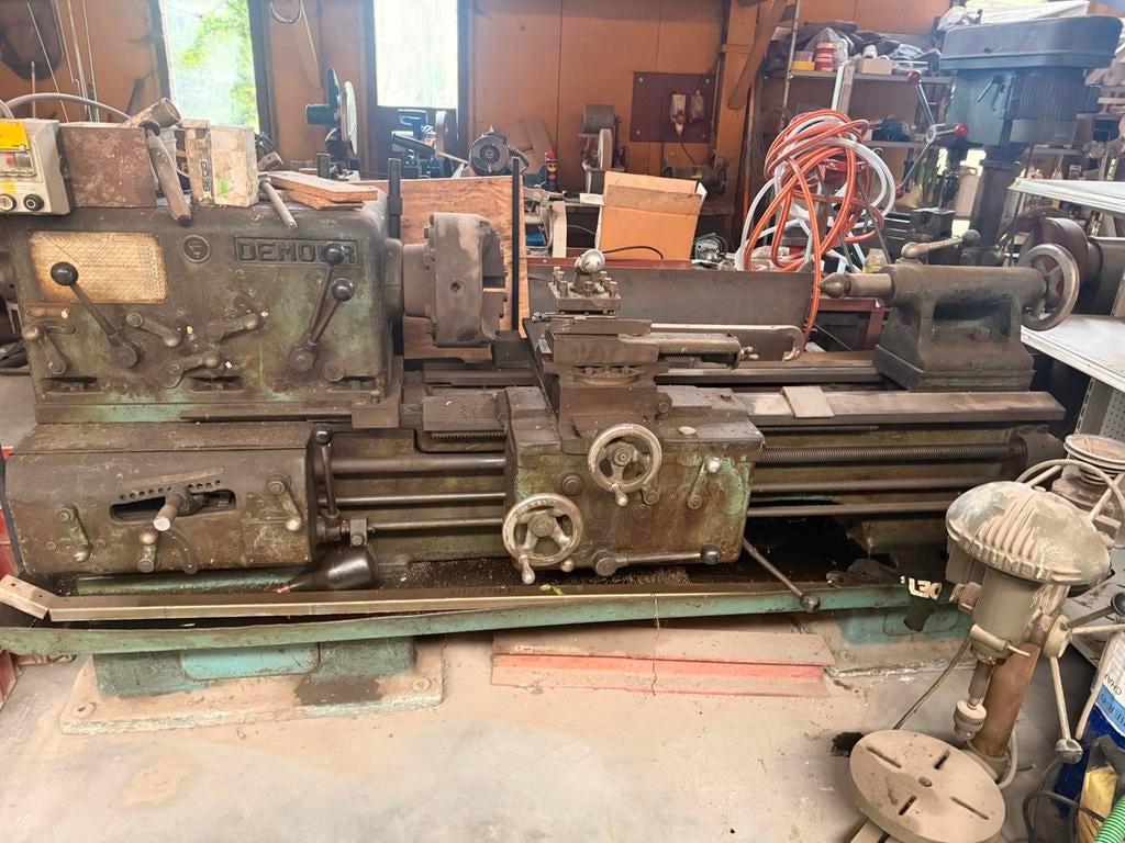 De Moor draaibank, Bricolage & Construction, Tours, Enlèvement, Utilisé, Tour à métaux