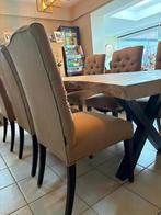 Eetkamer stoelen landelijk, Huis en Inrichting, Ophalen, Gebruikt, Landelijk, 8 stoelen of meer