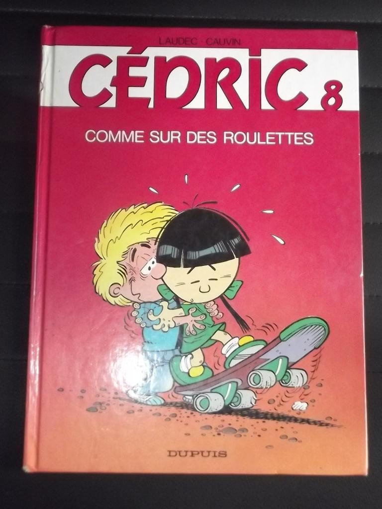 Cédric - 8. Comme sur des roulettes /EO 1994, Eén stripboek, Ophalen of Verzenden, Gelezen, Laudec & Cauvin