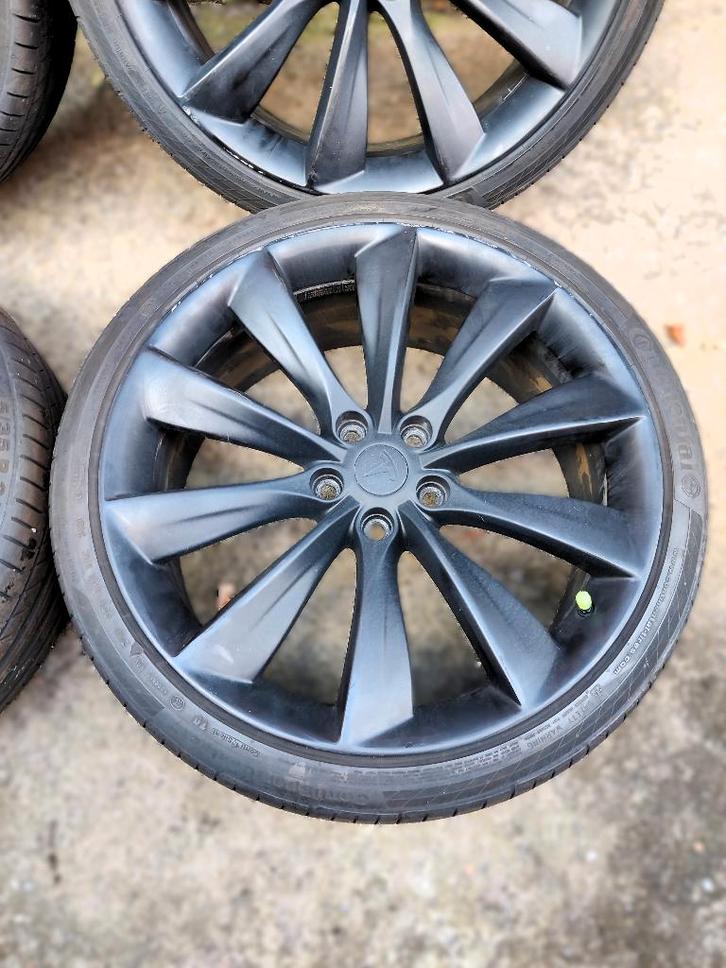 Tesla Model S - 21 pouces - Turbine, Autos : Pièces & Accessoires, Pneus & Jantes, Pneus et Jantes, Pneus été, 21 pouces, 245 mm