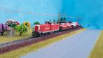 Märklin H0 digital 3 rails + 2 wagons + 4 ambulances, Enlèvement ou Envoi, Courant alternatif, Comme neuf, Locomotive