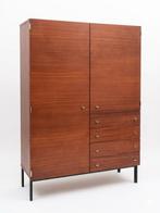 Pierre Guariche kledingkast voor Meurop 1960s, Huis en Inrichting, Ophalen, Zo goed als nieuw, Glas