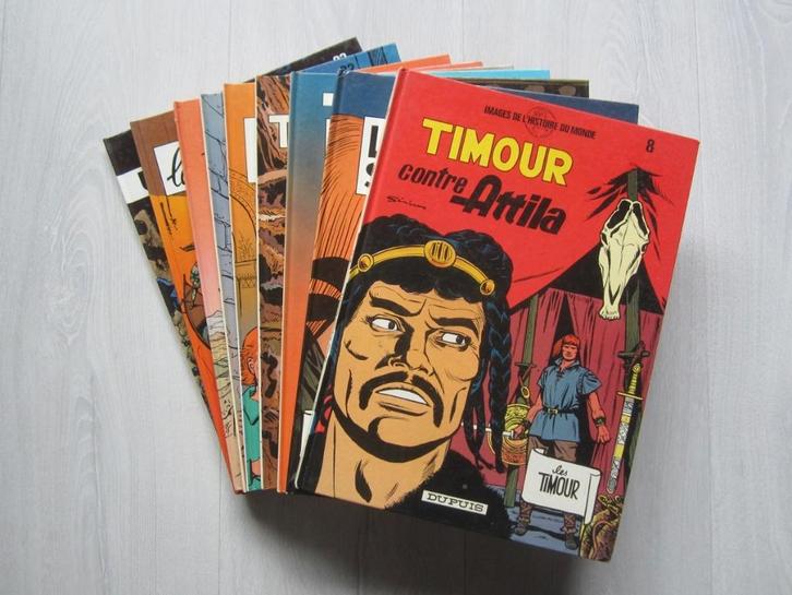 Timour cartonnées - Voir description, Livres, BD, Comme neuf, Plusieurs BD, Enlèvement ou Envoi