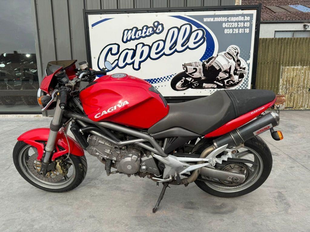 Cagiva	Raptor 650, Motos, Motos | Cagiva, Entreprise, Plus de 35 kW, 650 cm³