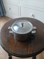 Sucrier vintage en acier inoxydable - Design rétro, Enlèvement