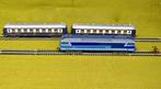 Trein H0 - Loco SNCF + 2 slaapwagens, Ophalen, Gebruikt, Lima