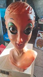 Twiggy Tete a chapeau vintage, Ophalen of Verzenden