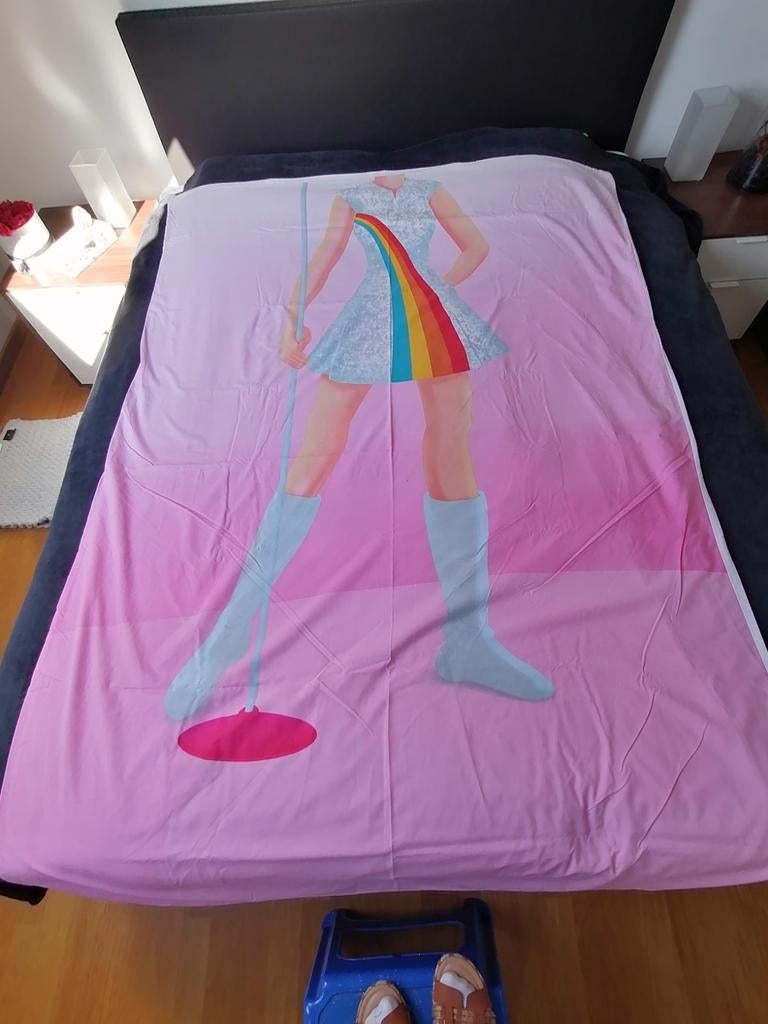 Dekbedovertrek K3. En Amika., Ophalen of Verzenden, Dekbedovertrek