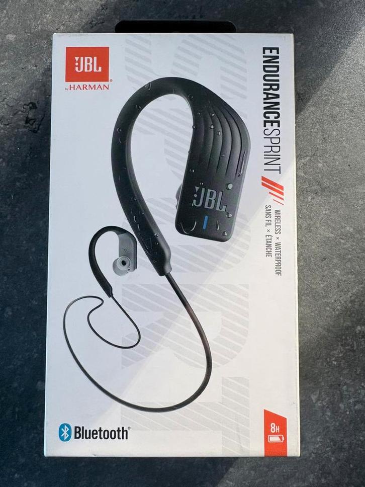 JBL Endurance SPRINT, Audio, Tv en Foto, Hoofdtelefoons, Zo goed als nieuw, Over oor (circumaural), Overige merken, Draadloos