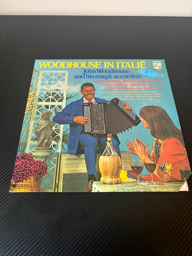 John Woodhouse – Woodhouse in Italië (LP), CD & DVD, Vinyles | Country & Western, Enlèvement ou Envoi, Comme neuf
