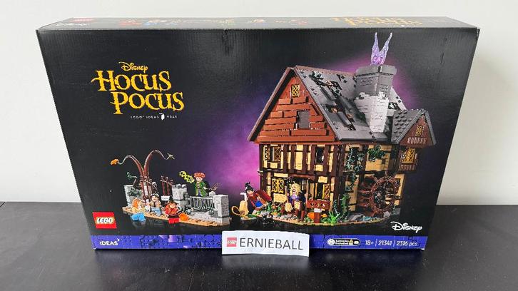 LEGO 21341 / The Sanderson Sister Cottage / NIEUW, Kinderen en Baby's, Speelgoed | Duplo en Lego, Nieuw, Lego, Complete set, Ophalen of Verzenden