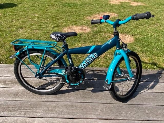 kinderfietsen, Fietsen en Brommers, Fietsen | Kinderfietsjes, Ophalen, Zo goed als nieuw, 16 tot 20 inch, Alpina