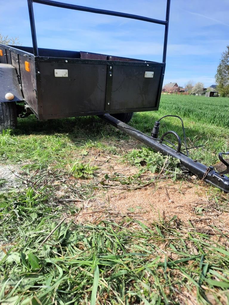 Aanhangwagen/remorque, Auto diversen, Aanhangers en Bagagewagens, Ophalen, Zo goed als nieuw