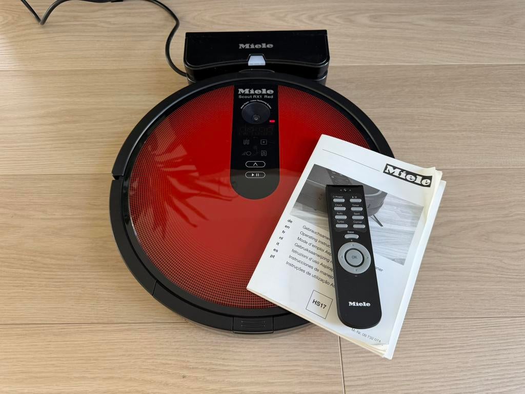 Miele Scout RX1 Red robotstofzuiger, Audio, Tv en Foto, Platenspelers, Zo goed als nieuw, Ophalen