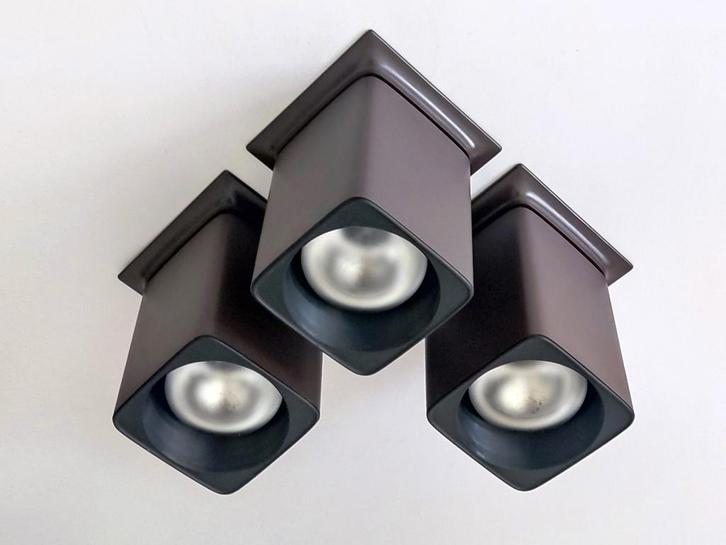 plafondlampen Philips Comptalux, Huis en Inrichting, Lampen | Plafondlampen, Gebruikt, Kunststof, Overige materialen, Ophalen of Verzenden