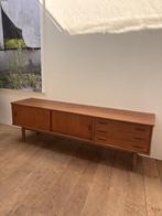 Vintage Mid-Century Teak Dressoir – Deens Design (190 cm), Huis en Inrichting, Ophalen, Gebruikt, 150 tot 200 cm, Teakhout