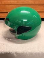 Open brommer/bromfiets helm funny groen maat Large, Fietsen en Brommers, Ophalen, Large