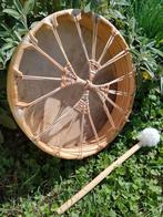Tambour chamanique taureau 40cm, Musique & Instruments, Percussions, Enlèvement, Neuf, Tambour
