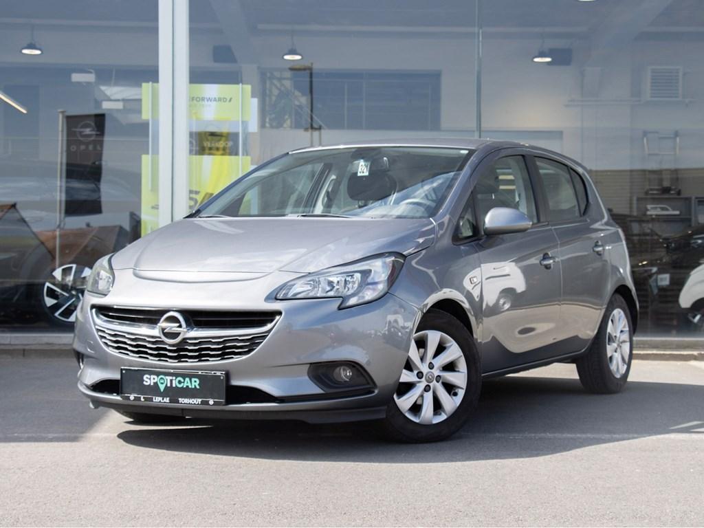 Opel Corsa ENJOY 5D 1.2 M5 70PK|NAVI|ISOFIX|, 5 deurs, 133 g/km, Zilver of Grijs, Corsa