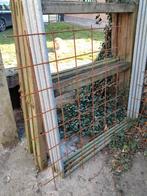 4 resten wapeningsnet / betonijzer, Ophalen