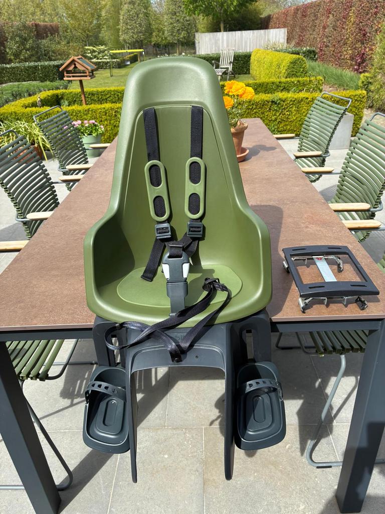 Fietsstoeltje Bobike One Maxi incl framebevestiging - nieuw!, Repose-pieds, Enlèvement, Siège arrière, 15 à 25 kg