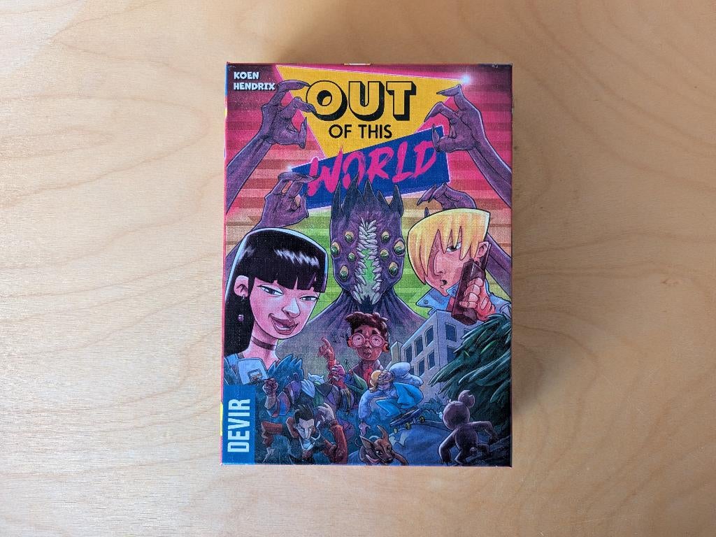 Bordspel: Out of This World, Ophalen of Verzenden, Zo goed als nieuw