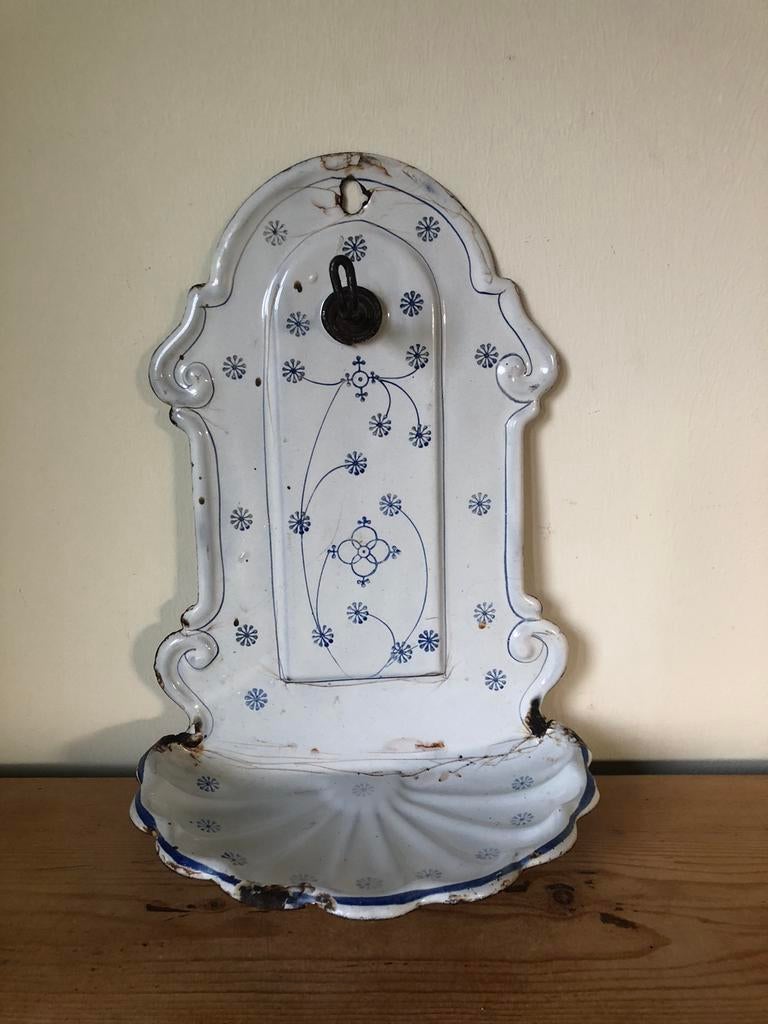 Saks emaille zeepbakje, Antiek en Kunst, Ophalen