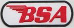 BSA stoffen opstrijk patch embleem #6, Motoren, Verzenden, Nieuw