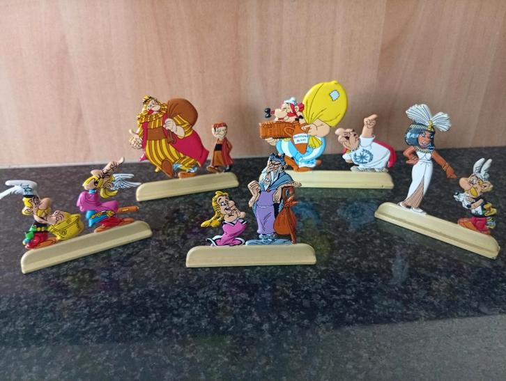 Astérix : 5 Figurines métalliques., Collections, Personnages de BD, Neuf, Statue ou Figurine, Astérix et Obélix, Enlèvement ou Envoi
