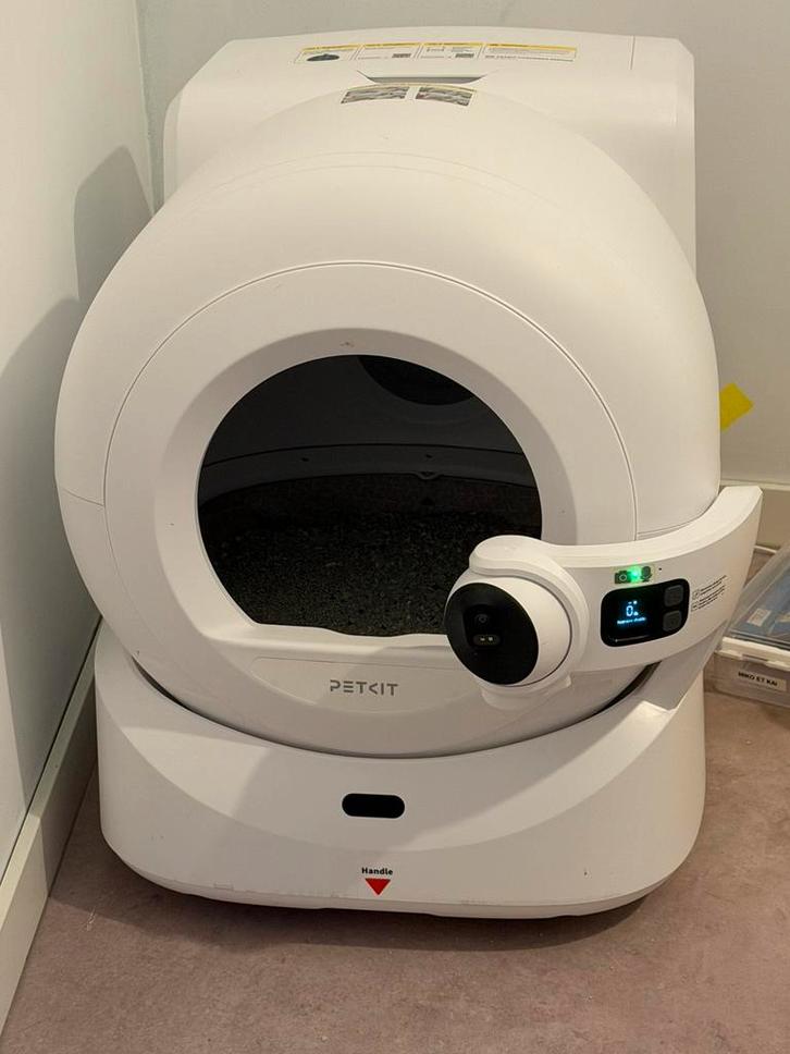 Litière auto Petkit Purobot Ultra caméra HD – comme neuve, Dieren en Toebehoren, Kattenbakken, Zo goed als nieuw, Gesloten, Zelfreinigend