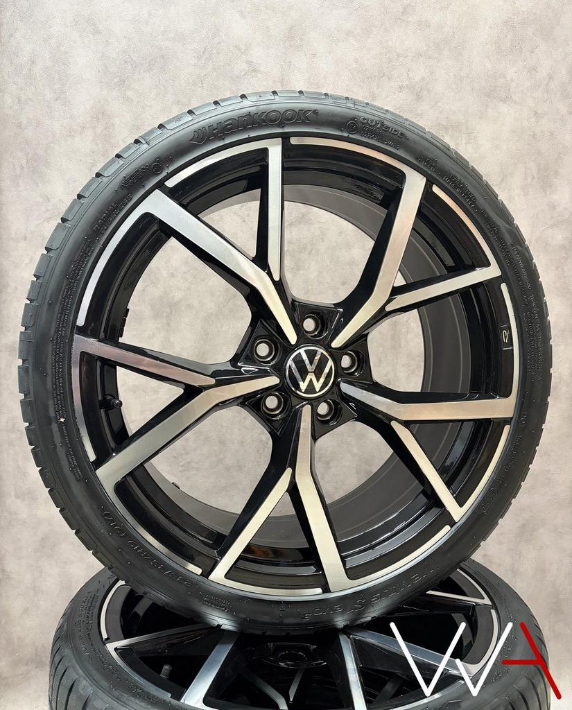 19” Volkswagen Golf 8 R / GTI Estoril velgen origineel NIEUW, Auto-onderdelen, Banden en Velgen, Banden en Velgen, Zomerbanden