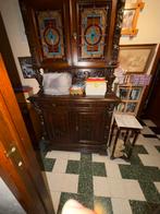 Antieke Mechelse buffetkast met leeuwekopjes, Enlèvement