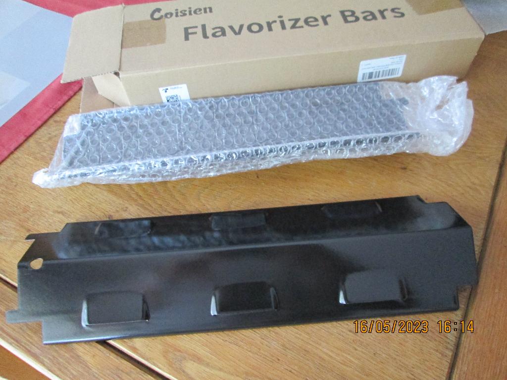 Protège brûleurs BBQ au gaz., Enlèvement