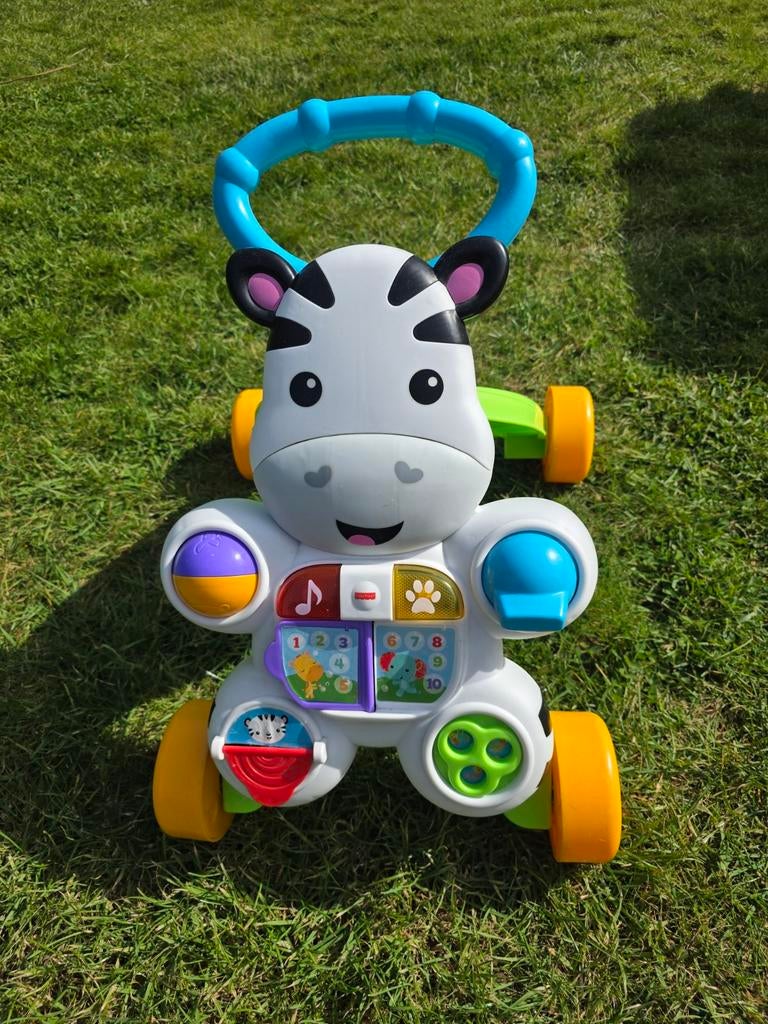 Fisher Price Loop met mij Zebra, Ophalen, Zo goed als nieuw, Overige typen, Met licht