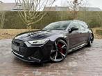 Audi RS6 Avant 4.0 V8/Ceramic/B&0/Pano/Audi Exclusive/Top!, Cuir, 3996 cm³, Euro 6, Entreprise